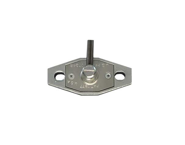 WRS Front Mount Custodial Lock - Aluminum