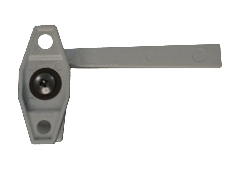 WRS 1.938" Right Hand Projection Cam Handle with Pole Hole - White