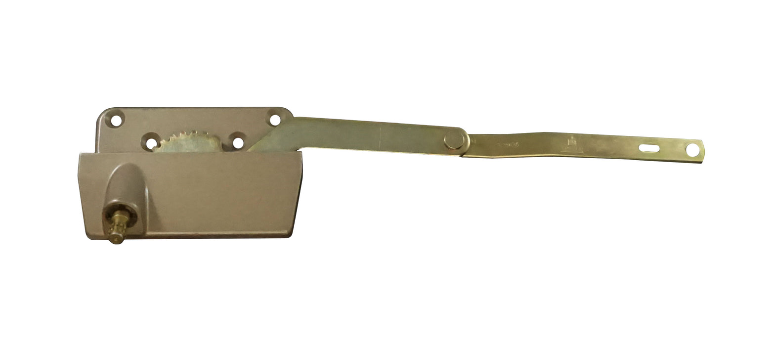 WRS Truth Ellipse Dyad Left or Right Hand Casement Operator, Sill Mount, Offset Long Up - Coppertone