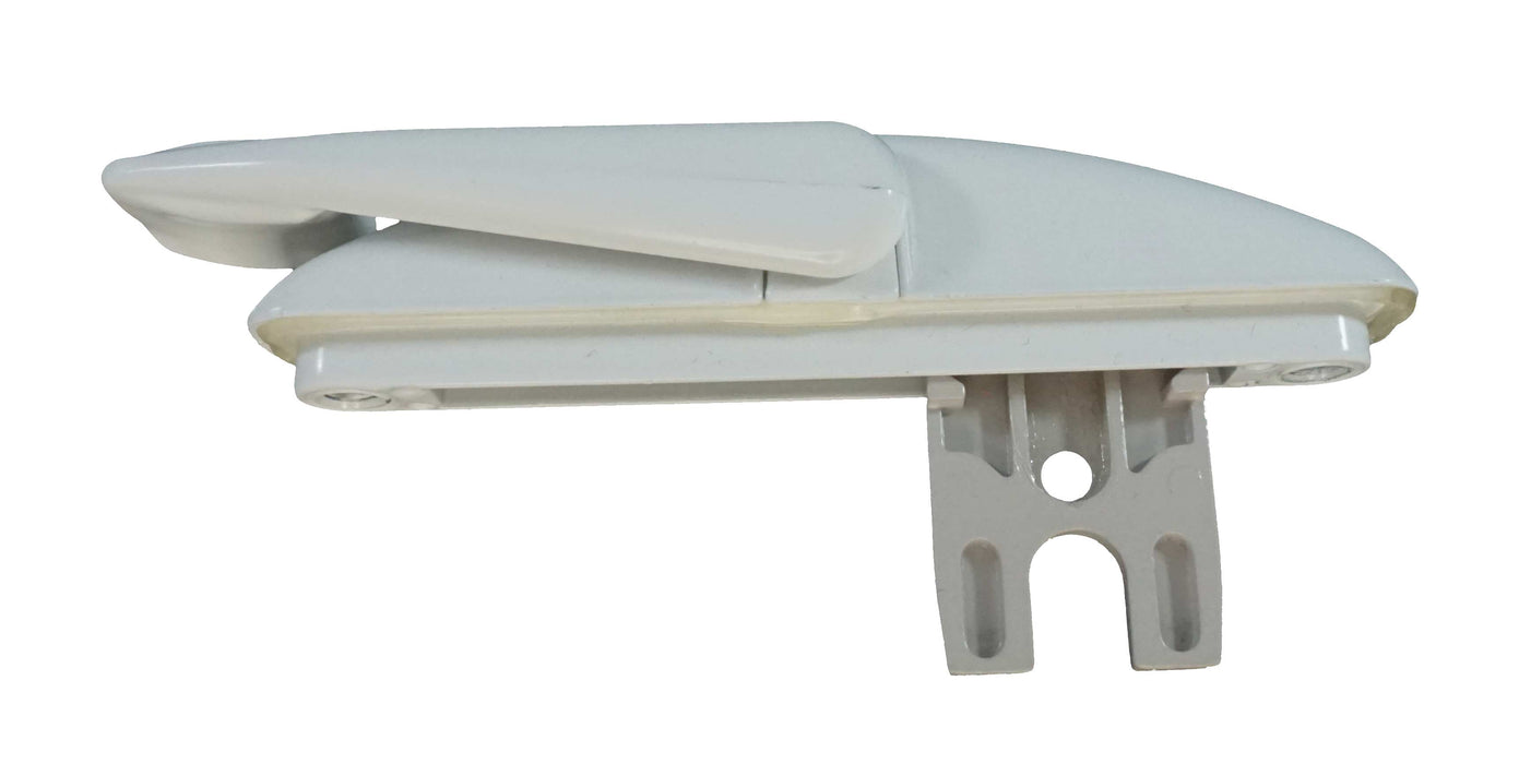 Truth 4-39/64" Non-Handed Maxim Short Multi-Point Lock, with Gasket - White