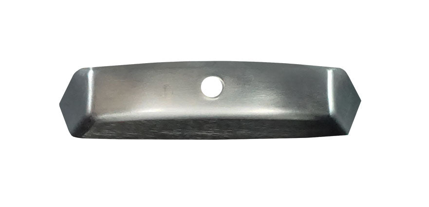 WRS Truth Metal Entrygard Operator Cover - Brushed Nickel