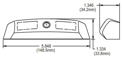 WRS Truth Metal Entrygard Operator Cover - Brushed Nickel