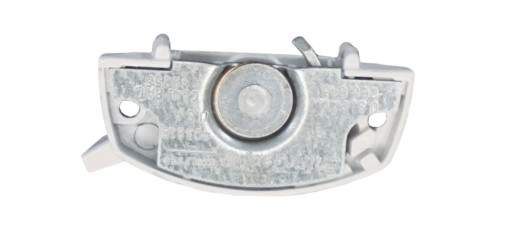 Truth Entrygard Cam Lock with Lugs - White