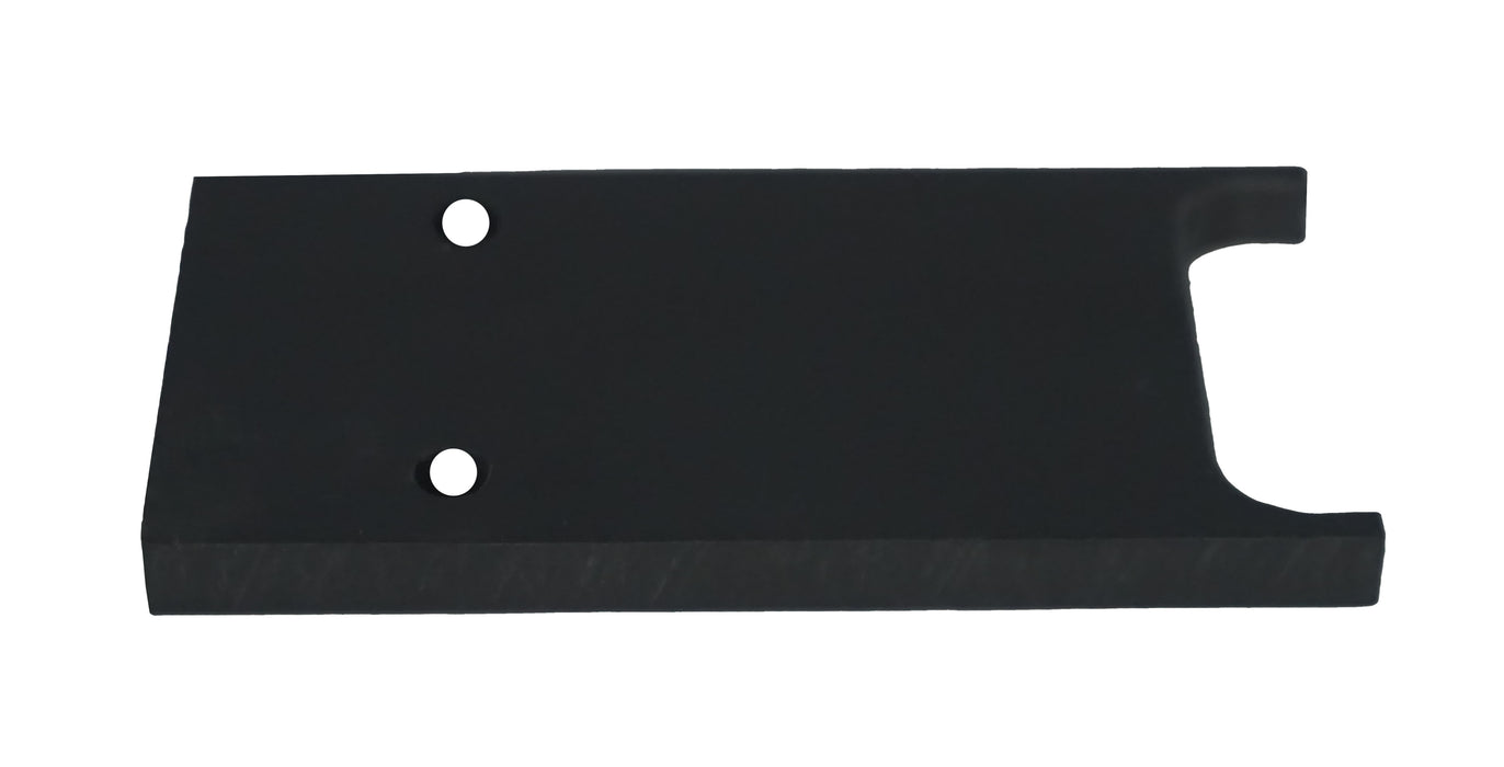 15/16" Draft Block without Slot - Black