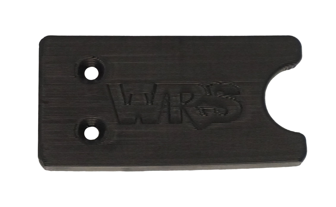 WRS 1-1/2" x 3" Surface Mounted Guide - Black