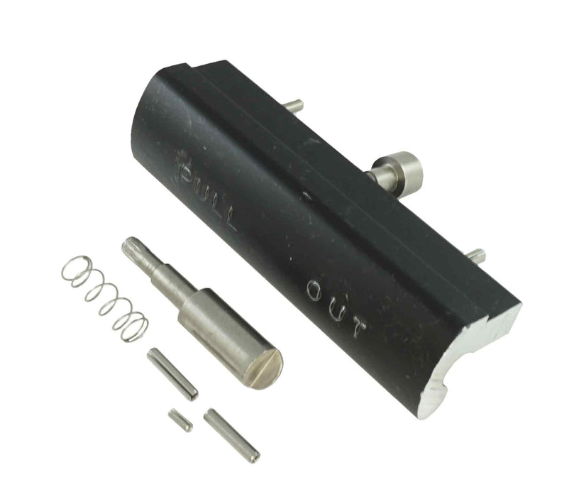 018-111-02 WAUSAU Window Black Aluminum Sliding Window Handle and Lock Assembly