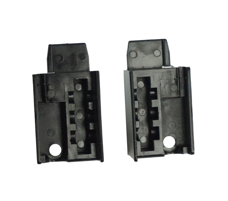 Sliding Window Roller Housing Set - Black