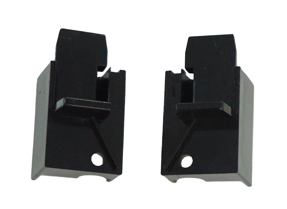 Sliding Window Roller Housing Set - Black