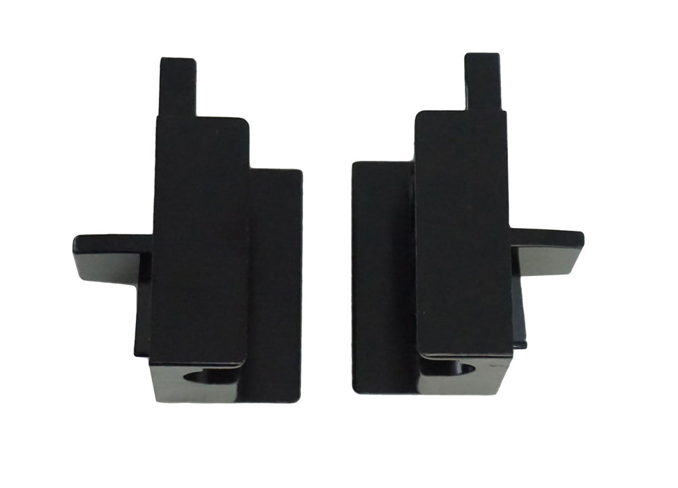 Sliding Window Roller Housing Set - Black