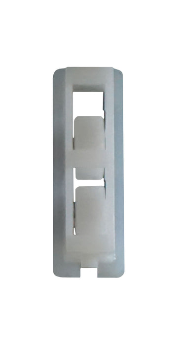 WRS 1-5/8" Sliding Window Roller - Nylon Housing, Flat Nylon Wheels