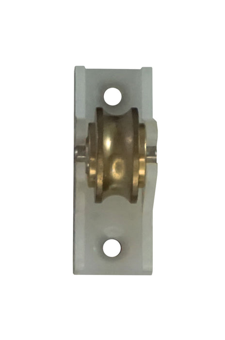 WRS 1-3/8" Sliding Window Roller - 5/8" Metal Wheel