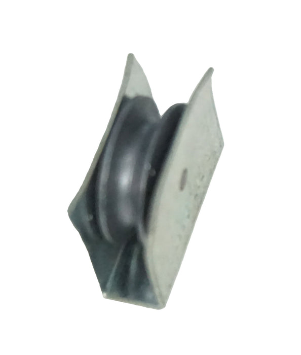9/16" Grooved Metal Roller with Metal Housing