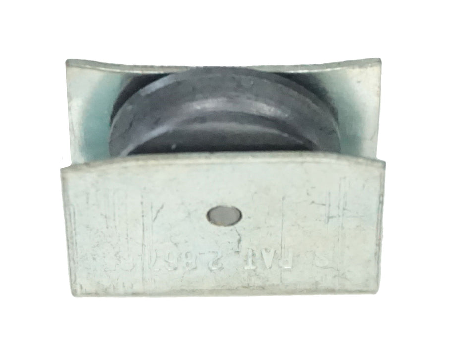 9/16" Grooved Metal Roller with Metal Housing