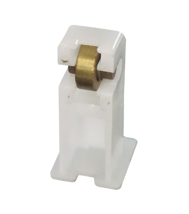 WRS Brass-Coated Roller & White Nylon Housing - 1-7/8"