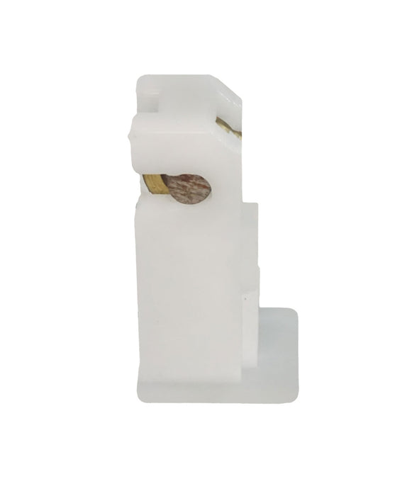 WRS Brass-Coated Roller & White Nylon Housing - 1-7/8"