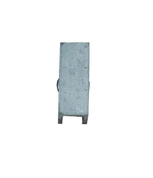 WRS White Nylon Sliding Window Roller & Metal Housing - 31/32"