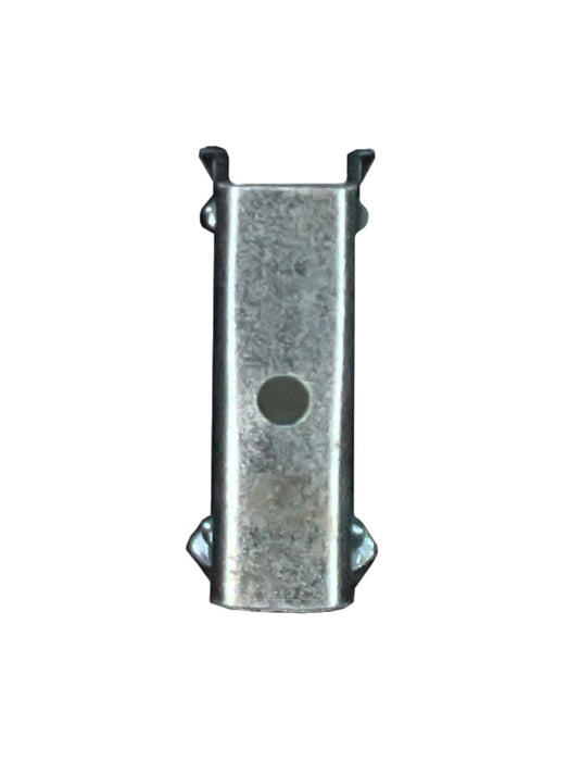 WRS 3/8" Sliding Window Roller with Concaved Center Grooved Nylon Wheel - 7/16" Wheel Diameter