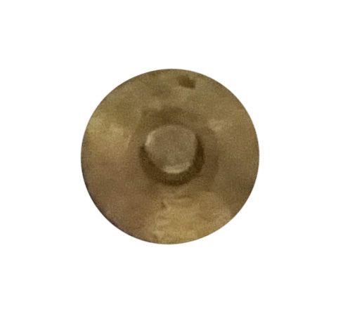WRS 7/16" Flat Sliding Window Roller - Brass