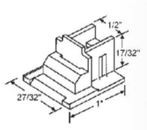 WRS 1" Special Pan Am Top Guide  -  White