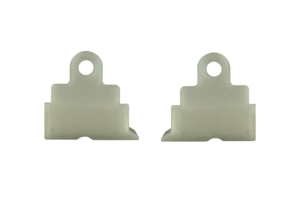 WRS 1-1/16" Left & Right Hand Sash Guide Set - White