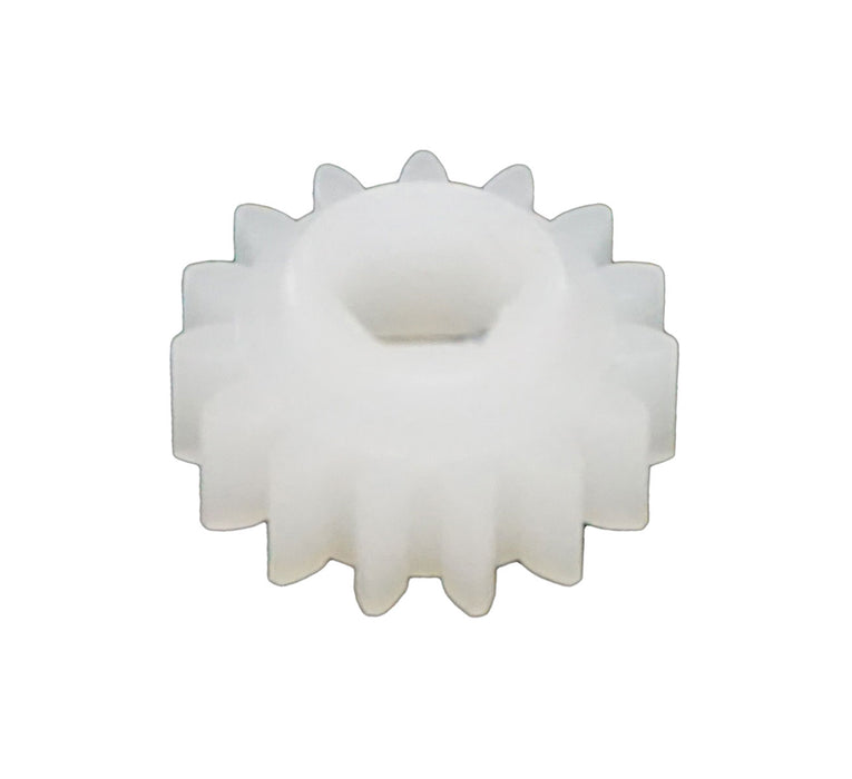 1/2" Plastic Gear - White
