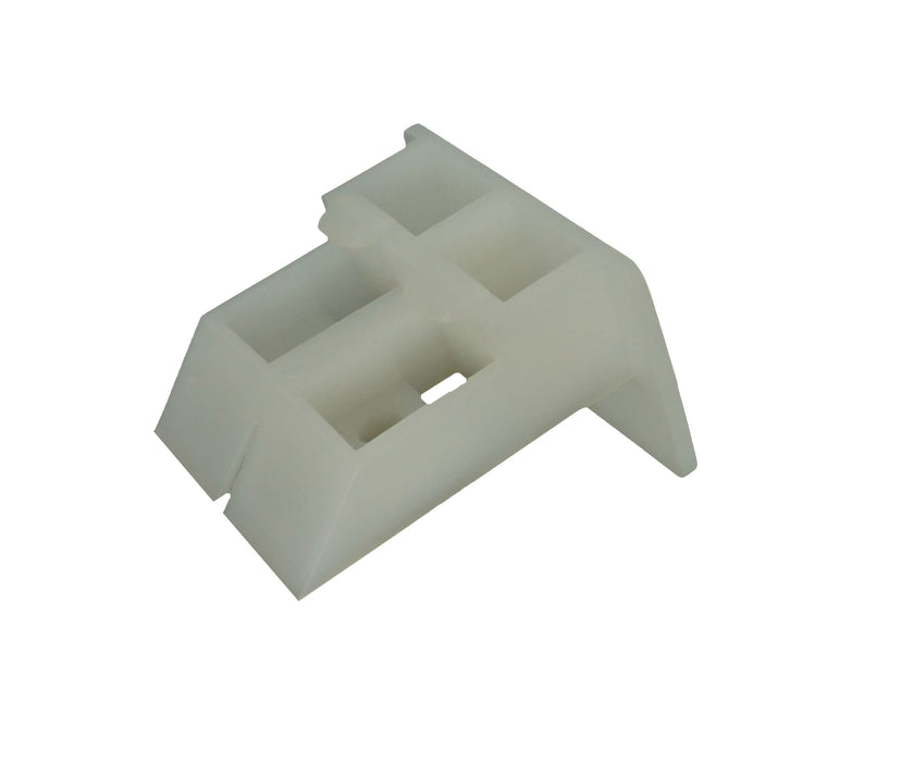 02-124 Main Image of Truth 1-9/16" x 1-11/16" White Tandem Sash Cam