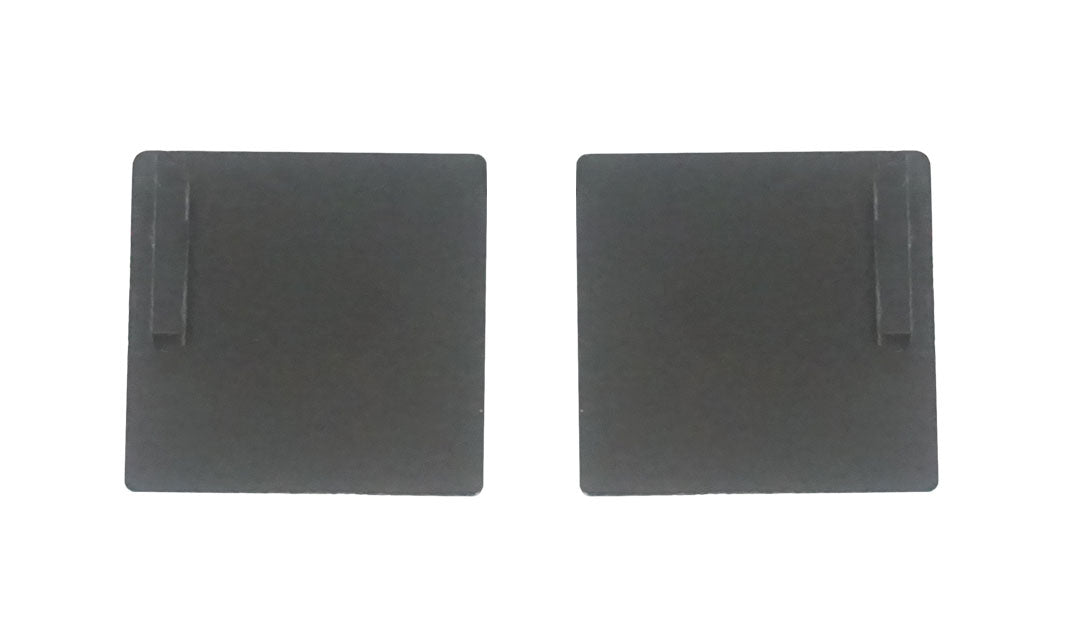 Left and Right Hand Dust Cap Set - Black