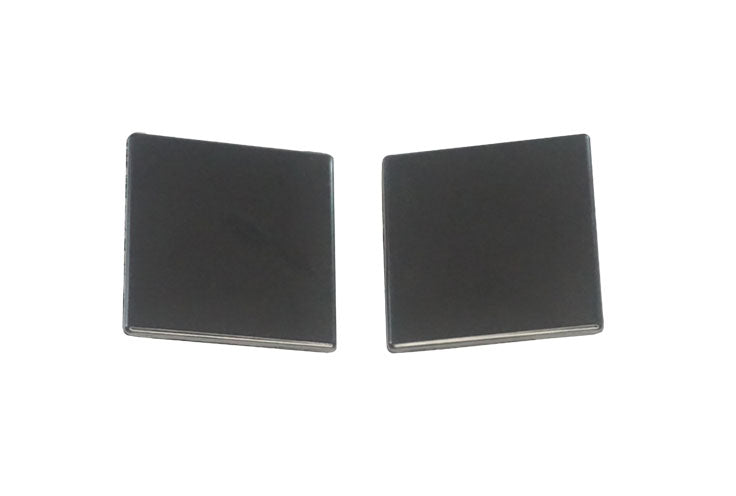 Left and Right Hand Dust Cap Set - Black