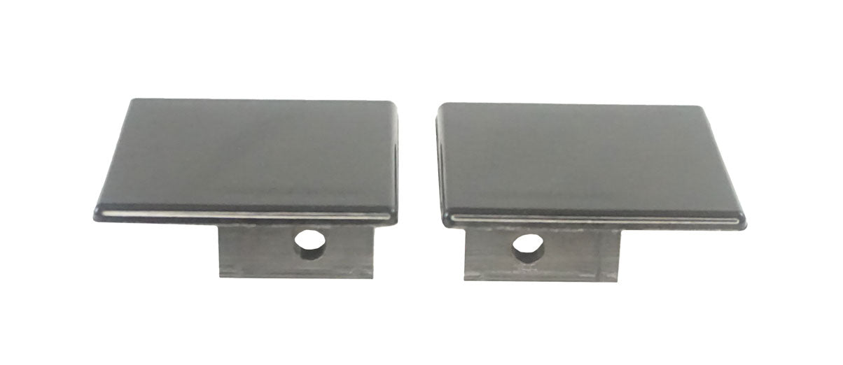 Left and Right Hand Dust Cap Set - Black