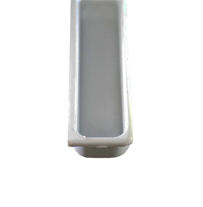 WRS 3-3/16" Recessed Keeper - White