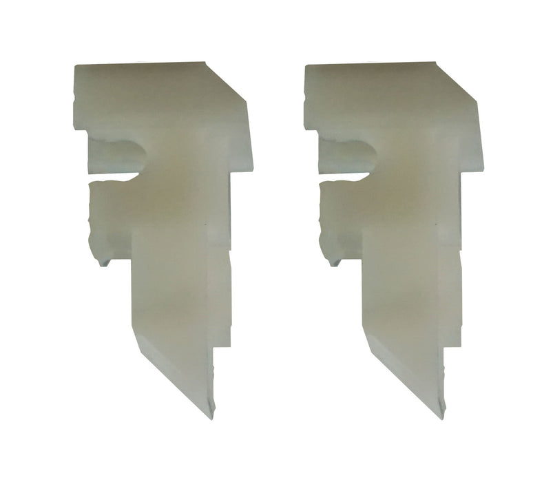 WRS Seasonall 1-13/16" White Sash Cam without Roller  -  2 Pack