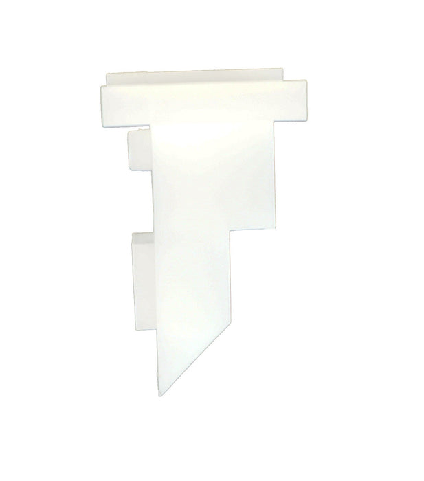 WRS 1-5/16" RH Sash Cam - White