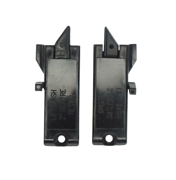 2-1/8" Tilt Latch Set - Black