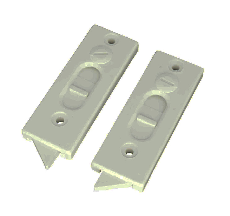WRS Seasonall 3-3/8" Locking Tilt Latch Set - White