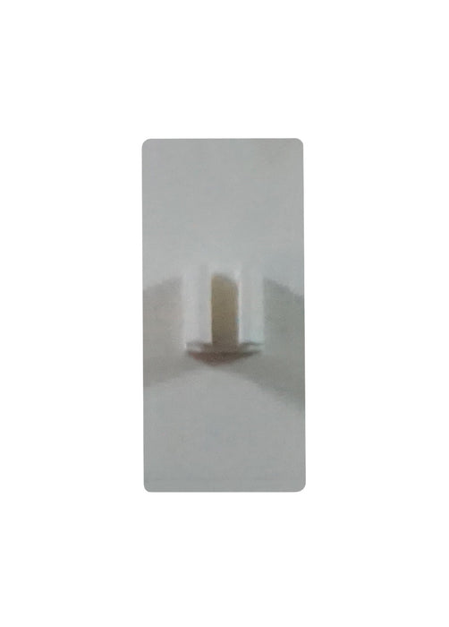 WRS 1-1/8" Tilt Latch Thumb Button - White