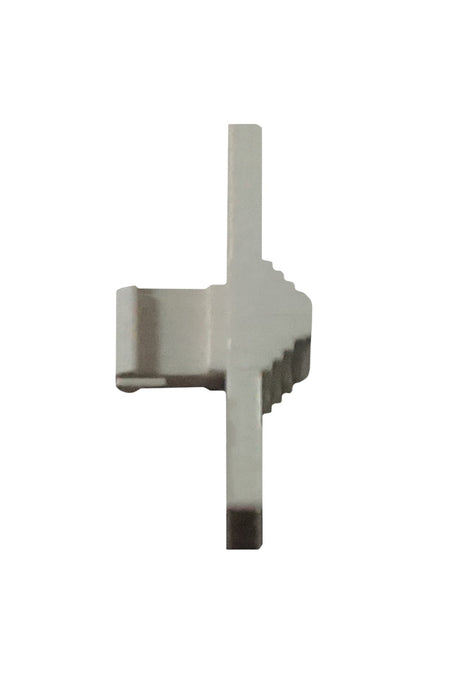WRS 1-1/8" Tilt Latch Thumb Button - White