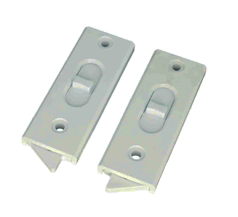 WRS 2-7/8" Dual Spring Tilt Latch Set - White