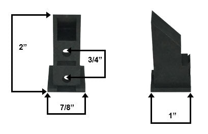WRS 2" Sash Cam - Black