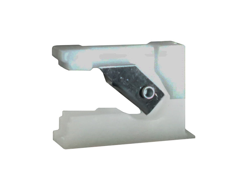 WRS 1-1/2" Pivot Locking Terminal/Shoe - White