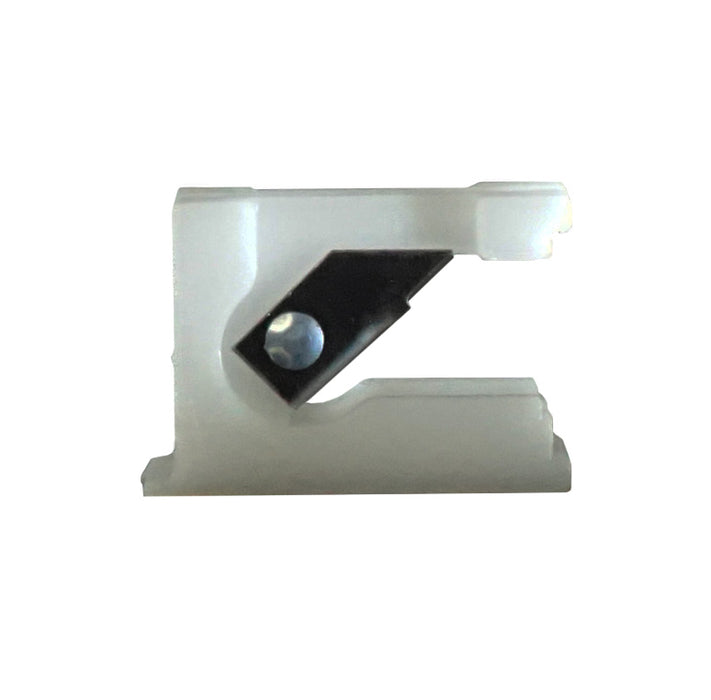 WRS 1-1/2" Pivot Locking Terminal/Shoe - White