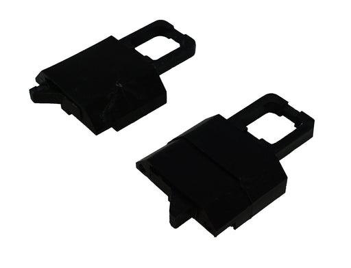 02-3600 WRS 1-11/14" x 1-7/32" Tilt Latch Assembly - Black