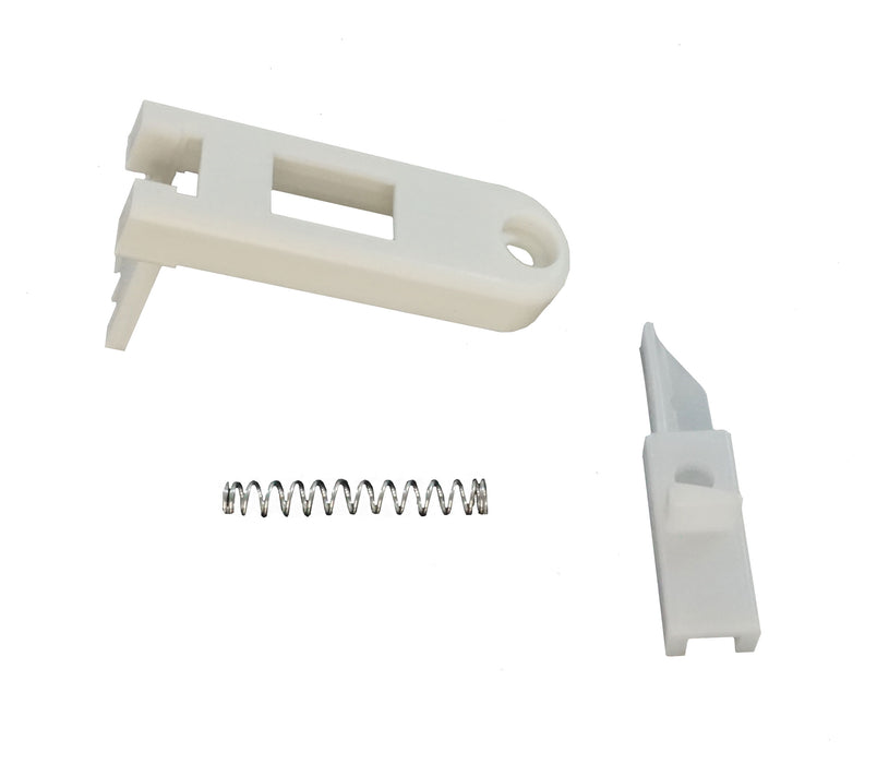 WRS Keller 2-1/4" Locking Tilt Latch Set - White