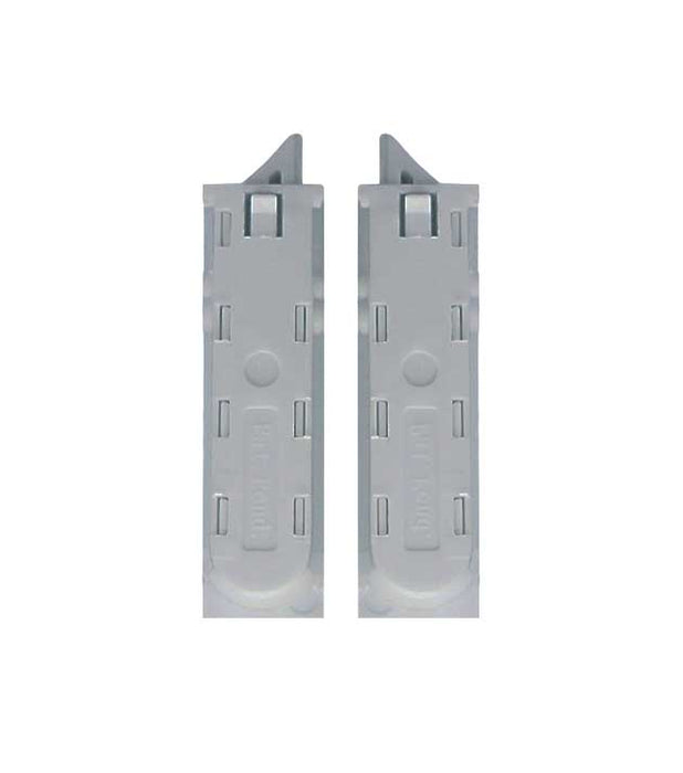 WRS 2-3/8" Surface Mounted Snap-In Tilt Latch Set - White