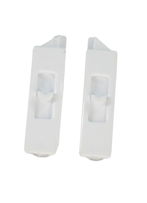 WRS Surface Mounted, Snap-In Tilt Latch Set - White (Silver Line)