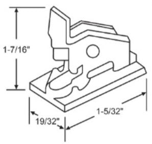 WRS Non-Tilt Balance Shoe - Metal
