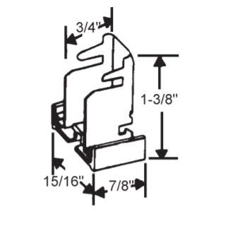 WRS Metal, Non-Tilt Balance Shoe - Left and Right Hands Sold Separately