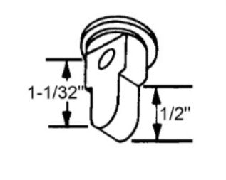 WRS 1-1/32" Balance Cap - Spiral Balance