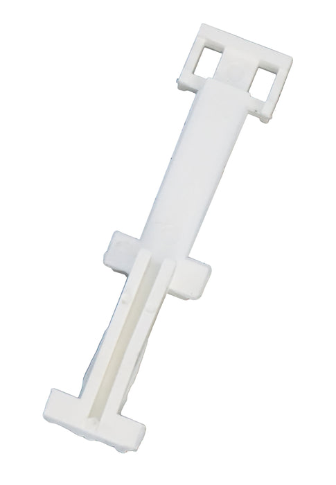 WRS Lower Sash Latch - White