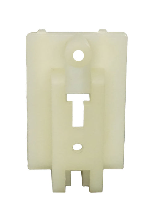 WRS 2-1/4" White Nylon Pivot Bar Housing  - Left & Right Hand Housing Sold Separately