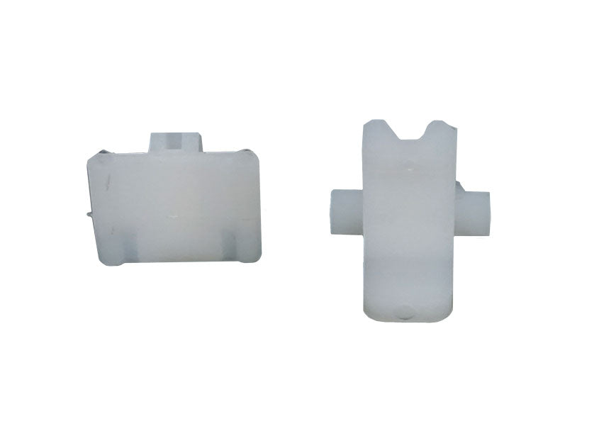 WRS Series 200 Spiral Balance Foot with Rivet - White Nylon